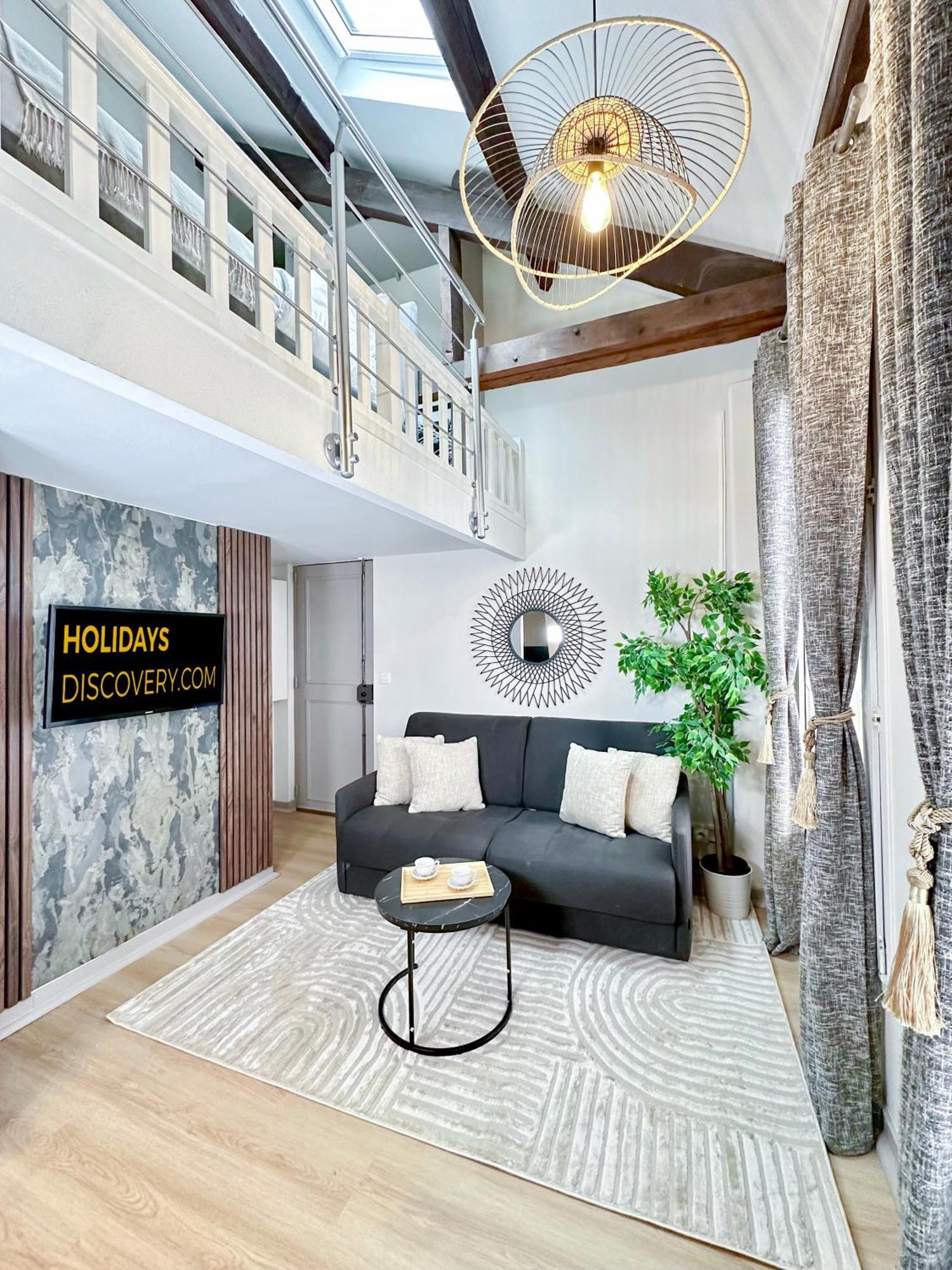 6062 - Stylish Duplex In Paris Olympic Games 2024アパートメント エクステリア 写真